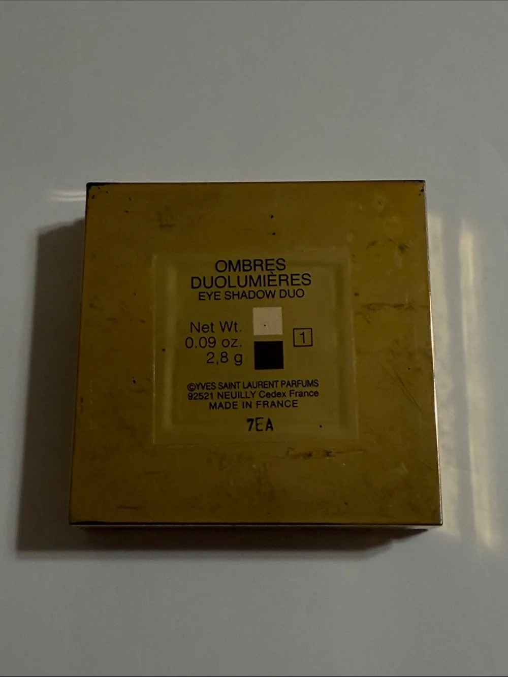 Yves Saint Laurent Ombres Duolumieres Champagne & Shimmery Bronze Eyeshadow Duo